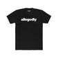 Casual Streetwear Tee - 'Allegedly' Unisex Cotton Crew - Riff Raff Wear