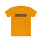Unisex Cotton Crew Tee - UNBROKEN Inspirational Shirt - Riff Raff Wear Fitness