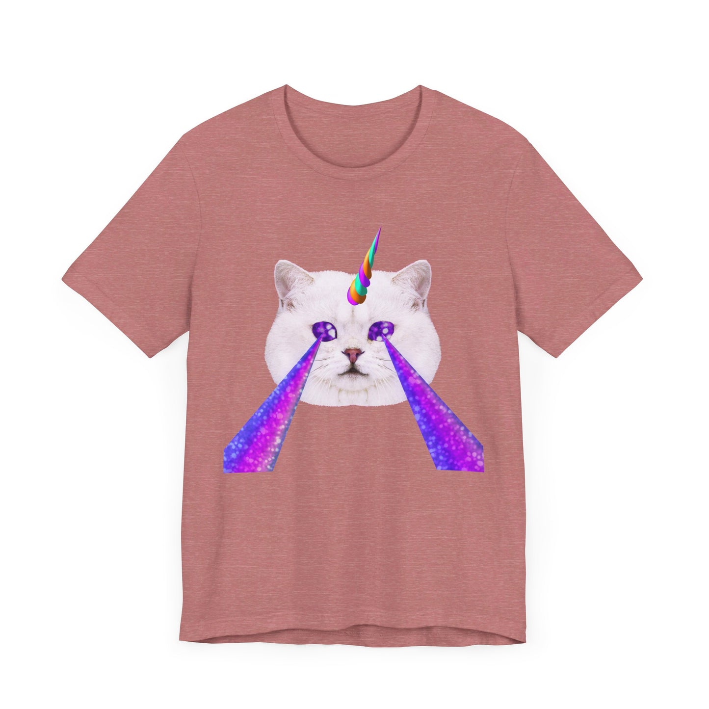 Riff Raff Wear Laser Cat Unisex Jersey Short Sleeve Tee