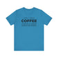 Dad Funny Coffee Unisex Jersey Short Sleeve Tee