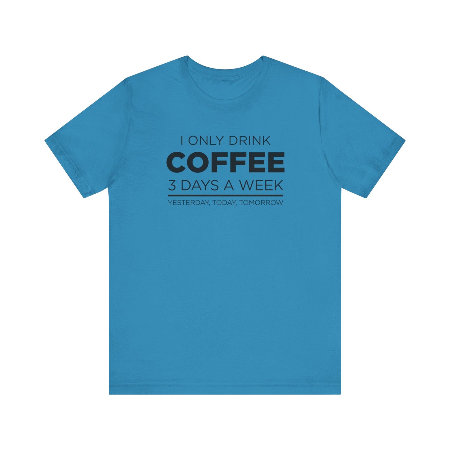 Dad Funny Coffee Unisex Jersey Short Sleeve Tee