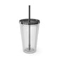 Gizoom Sunsplash Tumbler with Straw, 16oz