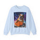Pizza Party Bulldog Crewneck Sweatshirt - Fun & Cozy Unisex Gift - Riff Raff Wear
