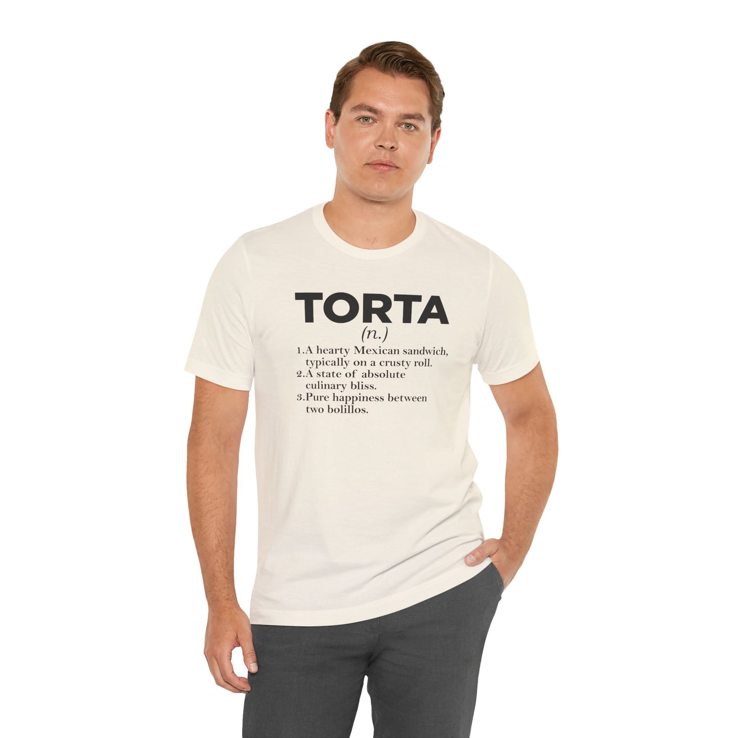 Tee - "TORTA" Definition Shirt (Mexican Sandwich Lover Tee) - Riff Raff Wear