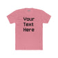 Customizable Unisex Cotton Crew Tee - Your Text Here - Riff Raff Wear