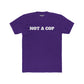 Streetwear - Unisex Cotton Crew Tee - 'NOT A COP' Statement T-Shirt - Riff Raff Wear