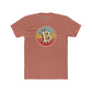 Retro Bitcoin Unisex Cotton Crew Tee - Casual Cryptocurrency Bitcoin Shirt - Riff Raff Wear
