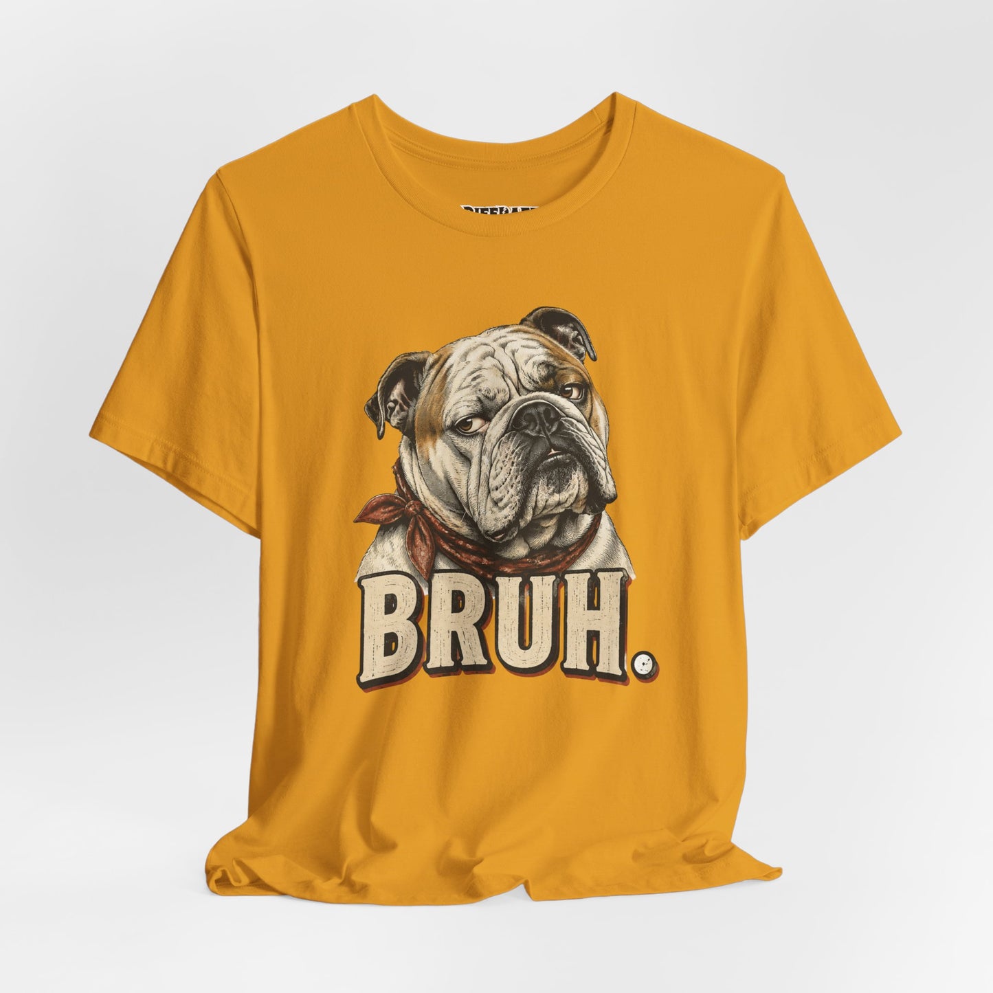 Bruh Bulldog T-Shirt Vintage English Bulldog Graphic Tee
