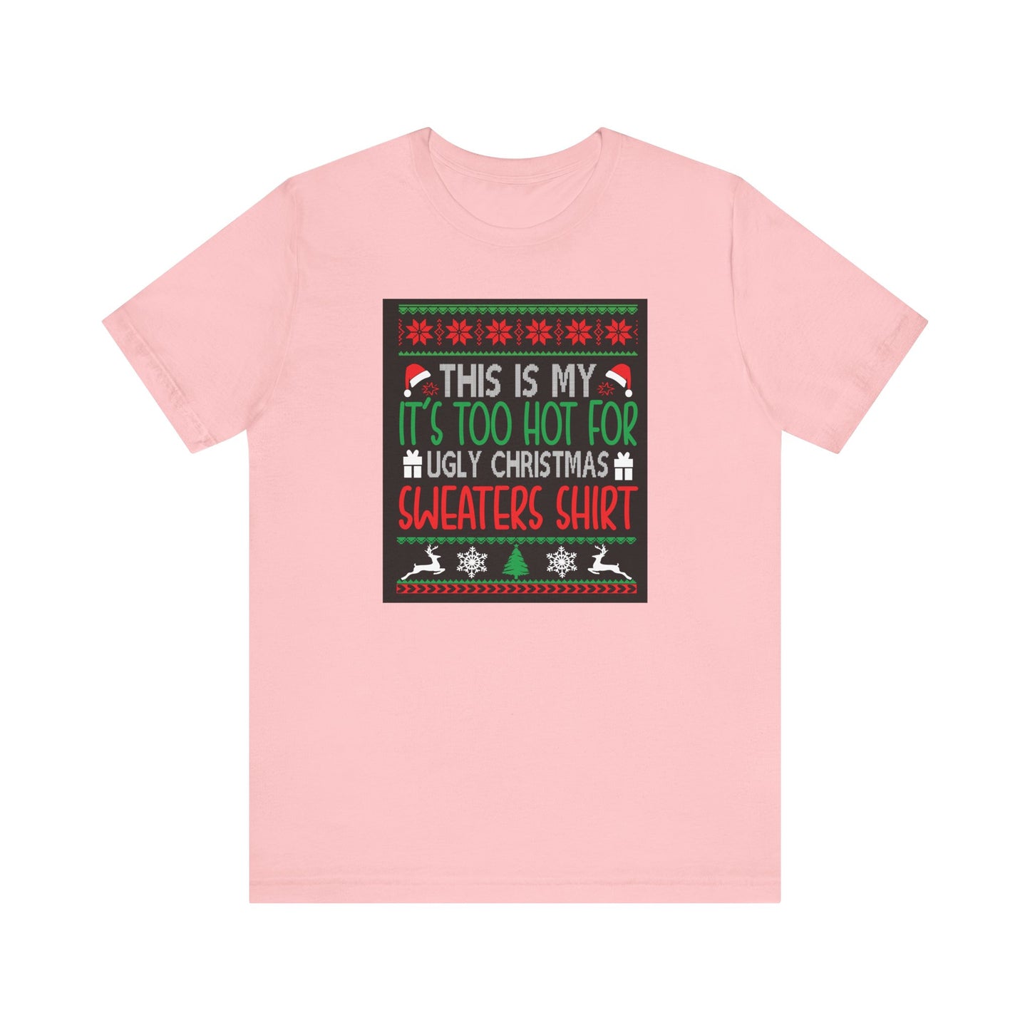 Riff Raff Wear Ugly Christmas Shirt Unisex Jersey Short Sleeve Tee