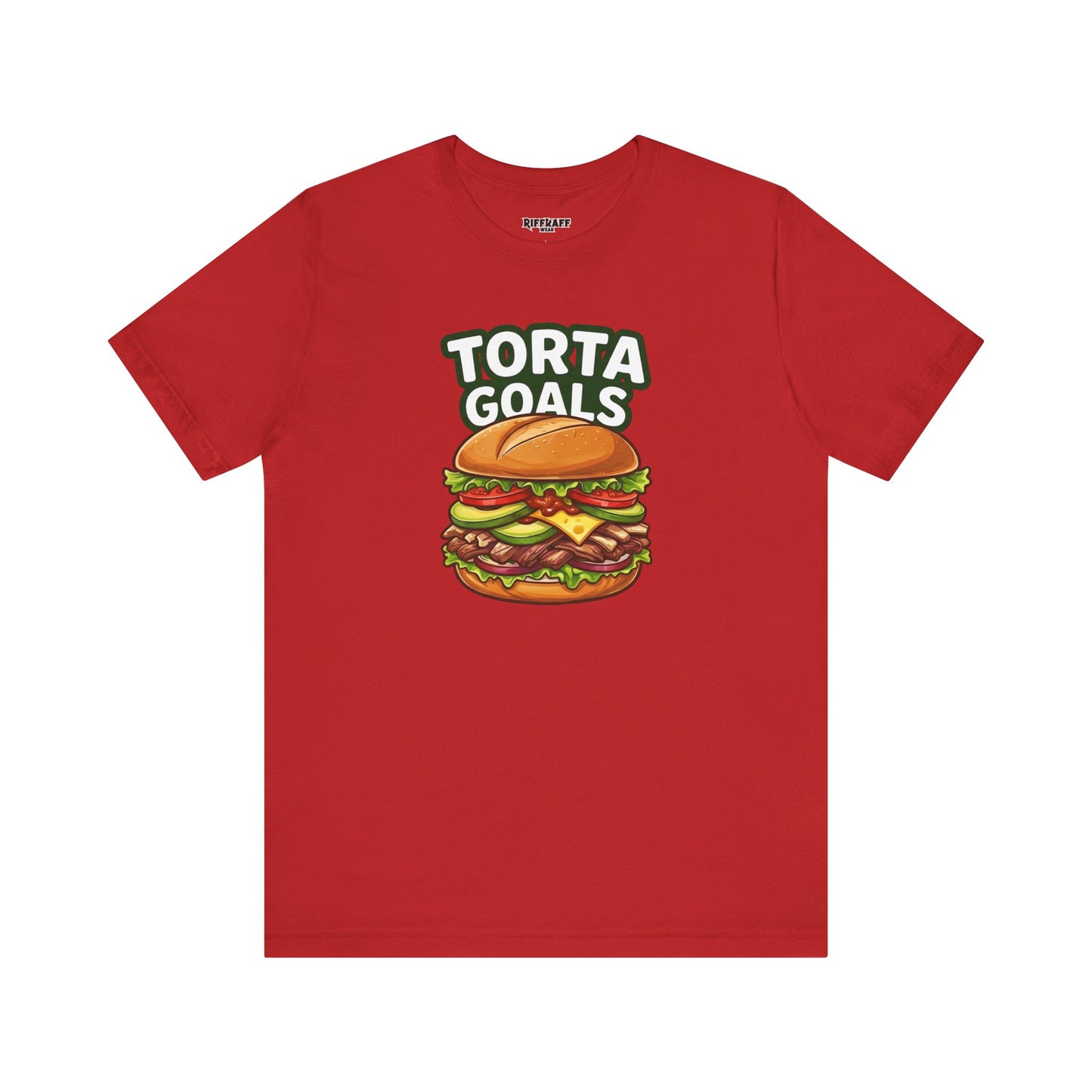 T-Shirt - "Torta Goals" Burger Graphic Tee - Riff Raff Wear