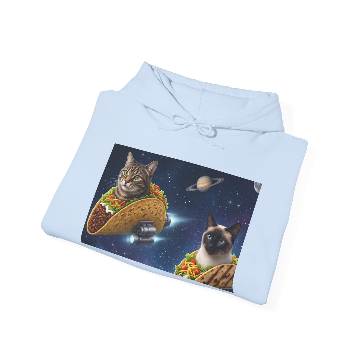 Cat Taco Space Hoodie