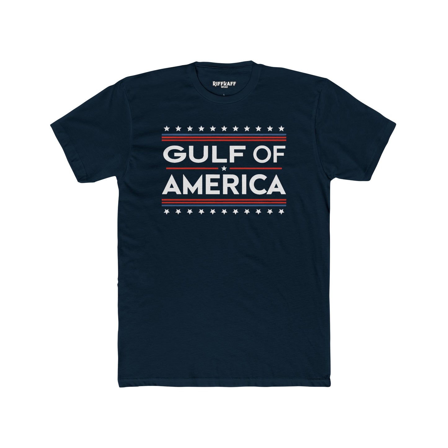 Gulf of America Unisex Cotton Crew Tee - Casual Summer Graphic T-Shirt - Riff Raff Wear