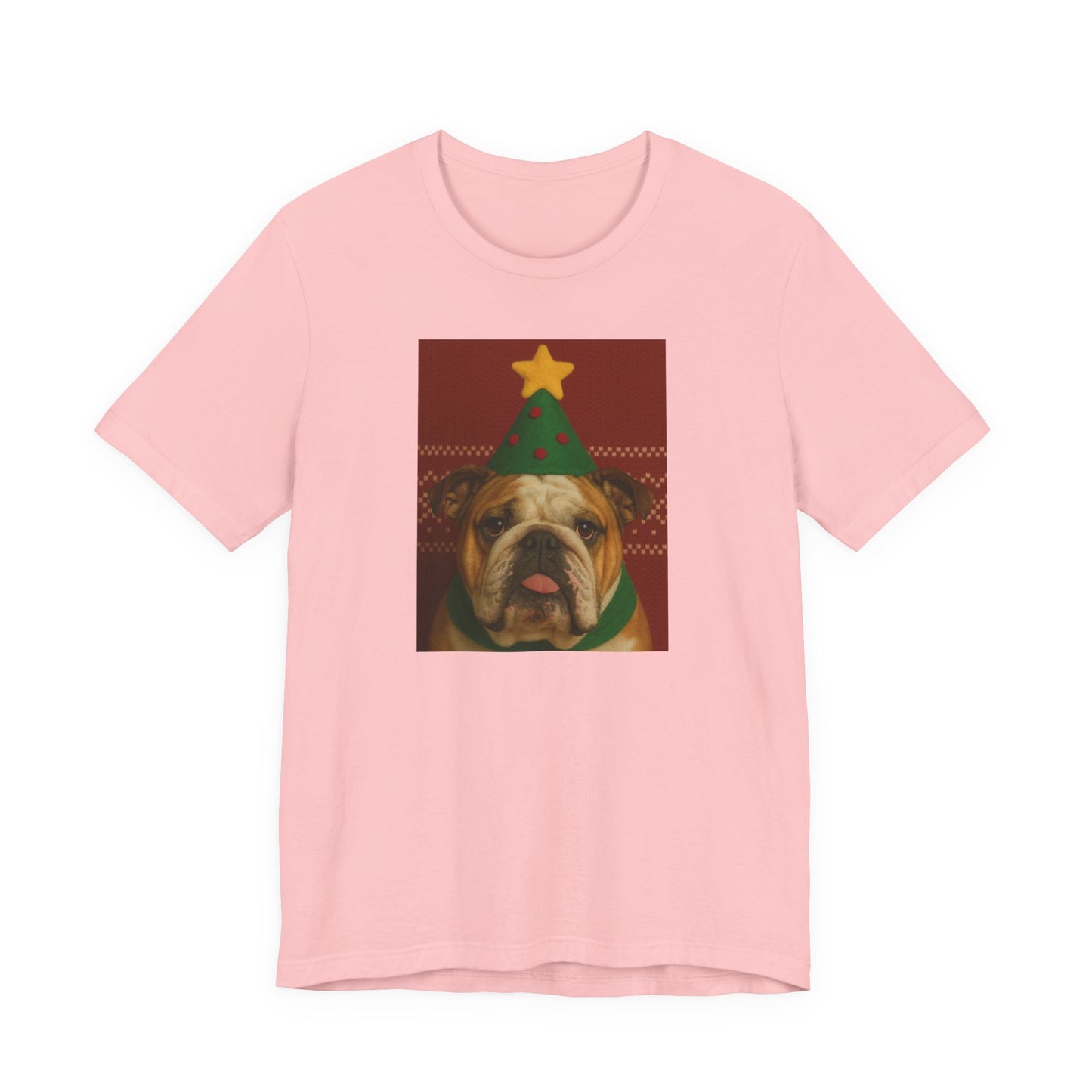 Festive Dog Christmas Tee, Cute Holiday T-Shirt, Unisex Pet Lover Gift, Funny Pet Design, Christmas Apparel - Riff Raff Wear