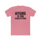 Hygine is for Crossfitters Cotton Crew Tee - Motivational Gym Shirt - Riff Raff Wear