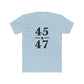 Riff Raff Wear  45 - 47  Trump 1 Unisex Cotton Crew Tee