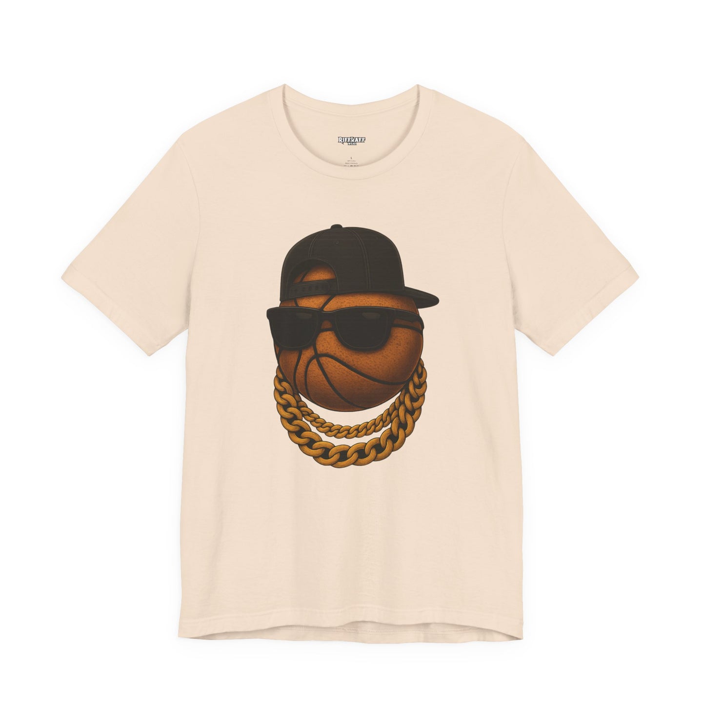 Basketball Bling Tee — Cool Hip-Hop Ball Graphic T-Shirt