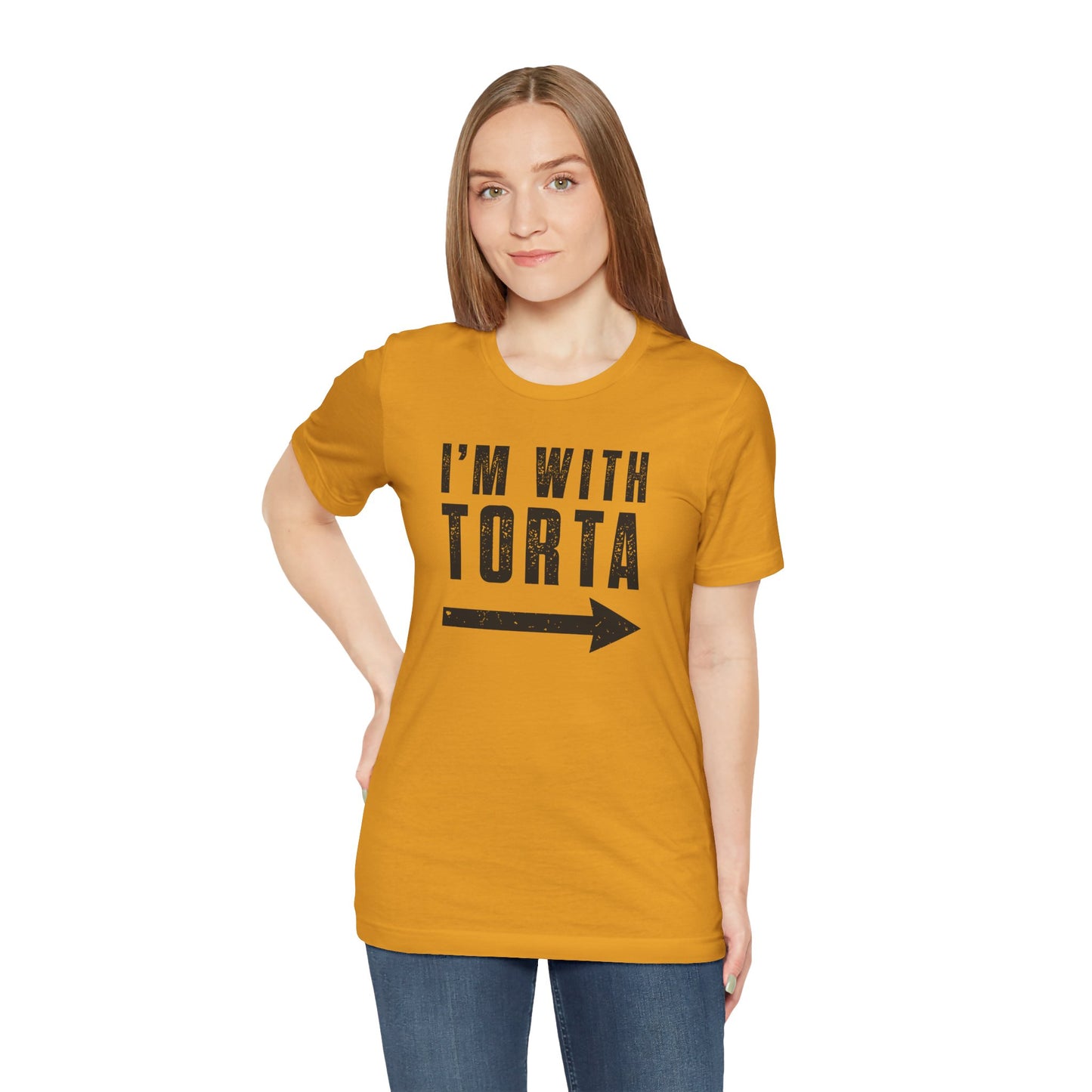 I’m With Torta Arrow Tee - Funny Family/Partner Mexican Food Shirt - Riff Rsff Wear
