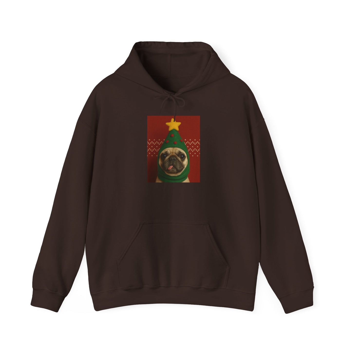 Christmas Dog Hoodie, Unisex Sweatshirt, Festive Apparel, Holiday Gift, Cozy Winter Wear, Cute Pet Lover Gift - Riff Raff Wear