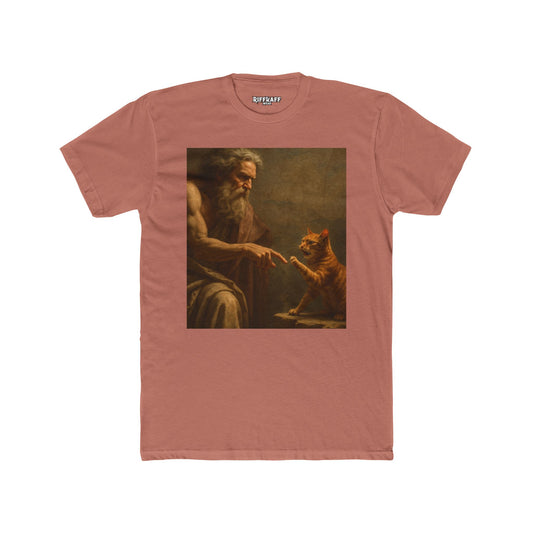 Artistic Cat and Creation Unisex Cotton Crew Tee - Riff Raff Wear