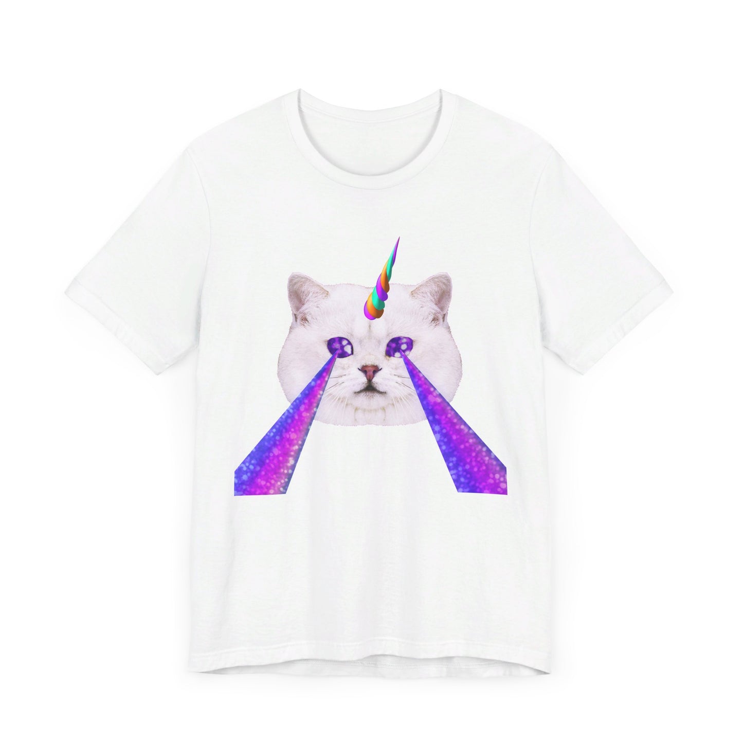 Riff Raff Wear Laser Cat Unisex Jersey Short Sleeve Tee