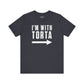 I’m With Torta Arrow Tee - Funny Family/Partner Mexican Food Shirt - Riff Rsff Wear