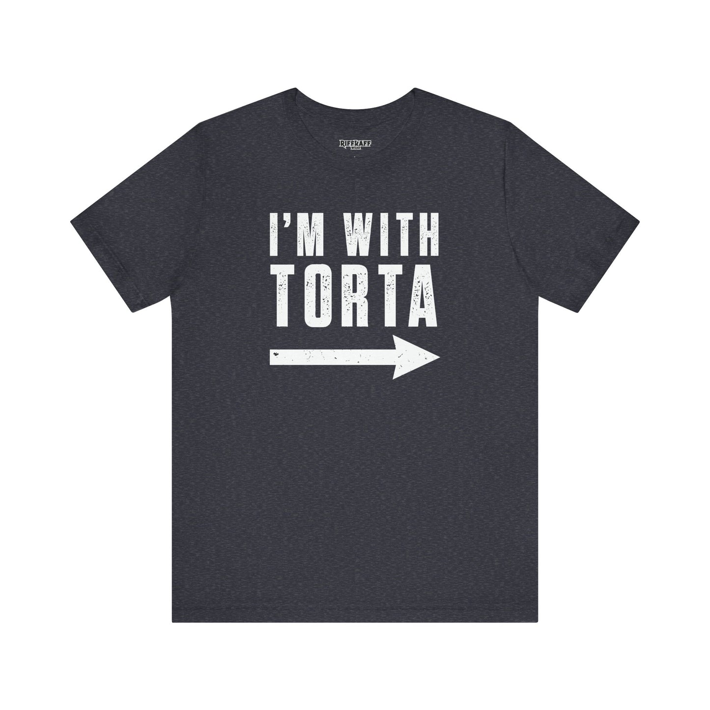 I’m With Torta Arrow Tee - Funny Family/Partner Mexican Food Shirt - Riff Rsff Wear