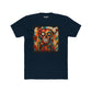 Colorful Skeleton Art Unisex Cotton Crew Tee - Day of the Dead Shirt - Riff Raff Wear