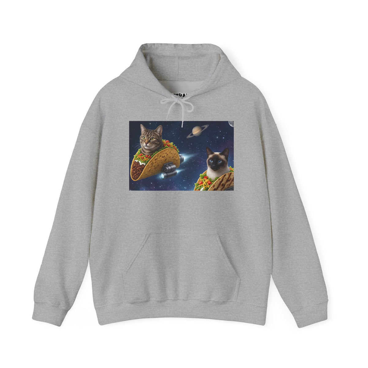 Cat Taco Space Hoodie
