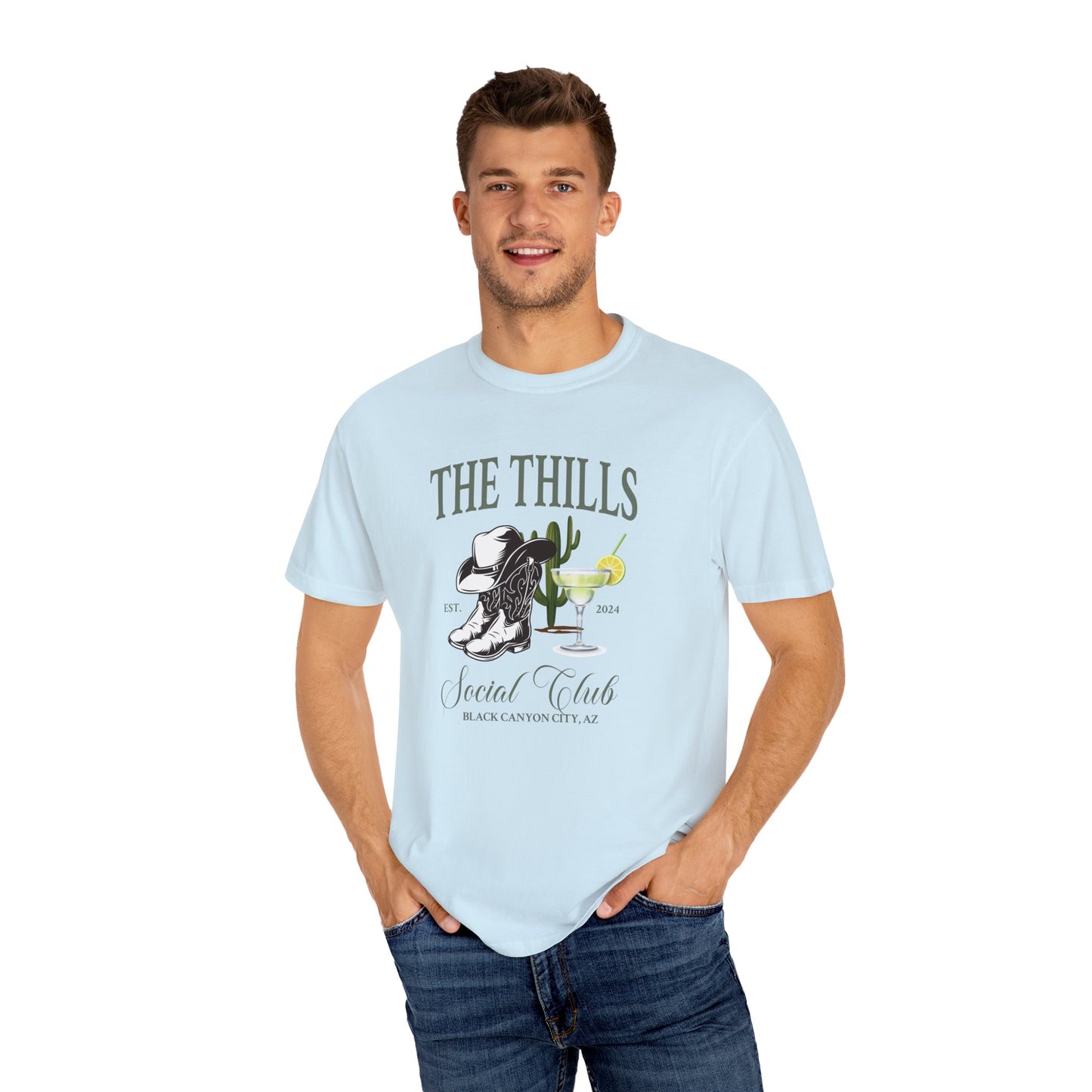 Riff Raff Wear The Thills 2024 Unisex Garment-Dyed T-shirt