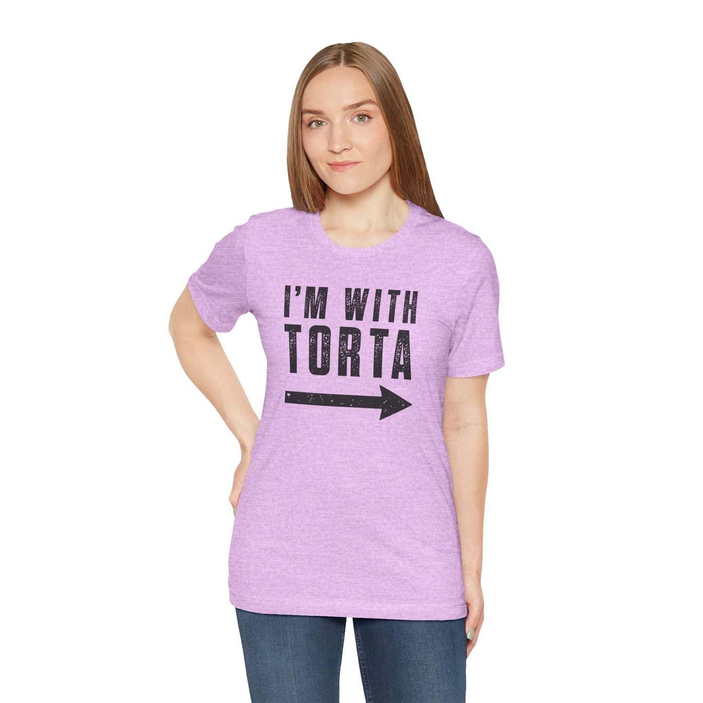 I’m With Torta Arrow Tee - Funny Family/Partner Mexican Food Shirt - Riff Rsff Wear