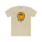 Drippy Smiley Face Tee - Unisex Cotton Crew Tee for Fun, Casual Wear, Trendy Outfit, Unique Gift, Festival Apparel, Streetwear - Riff Raff Wear