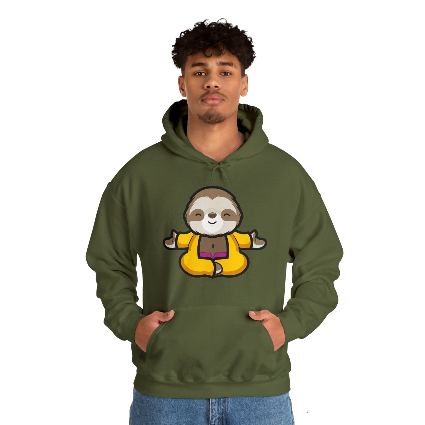 Lucid Sloth Unisex Heavy Blend™ Hooded Sweatshirt