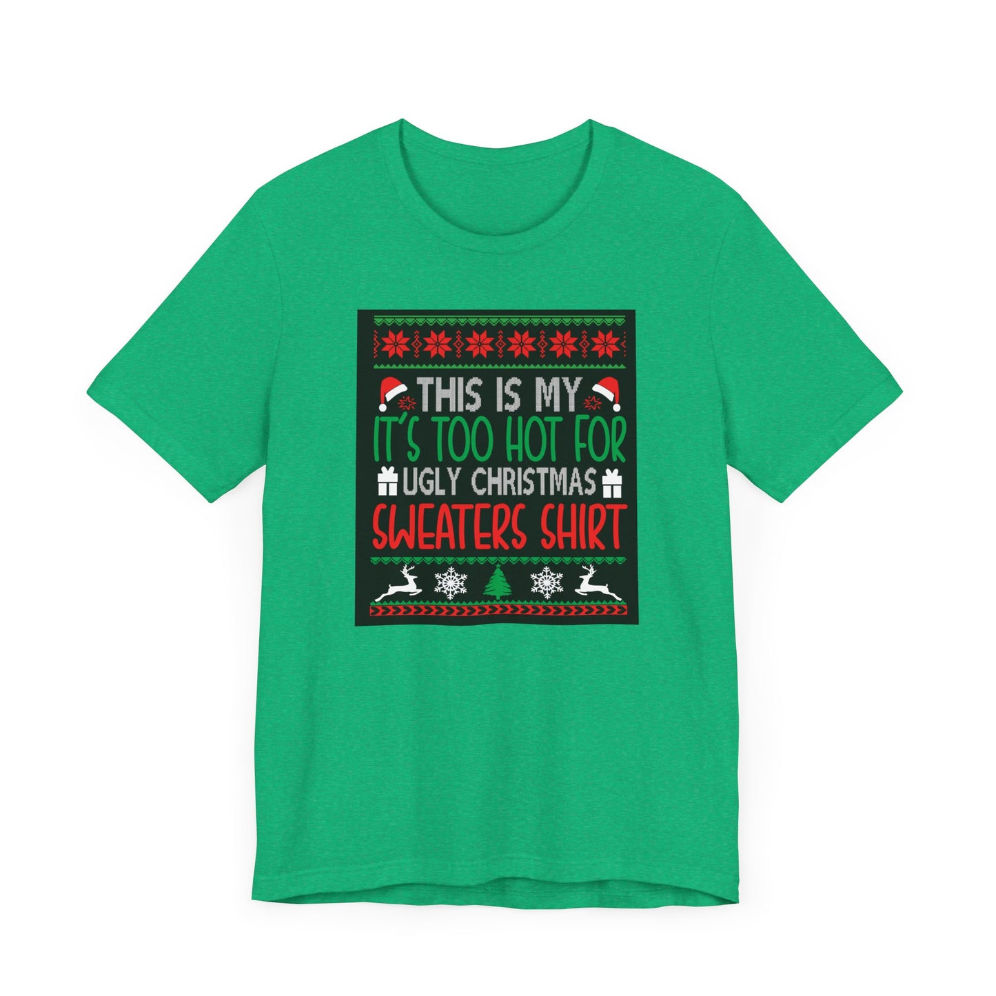 Riff Raff Wear Ugly Christmas Shirt Unisex Jersey Short Sleeve Tee