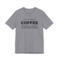 Dad Funny Coffee Unisex Jersey Short Sleeve Tee