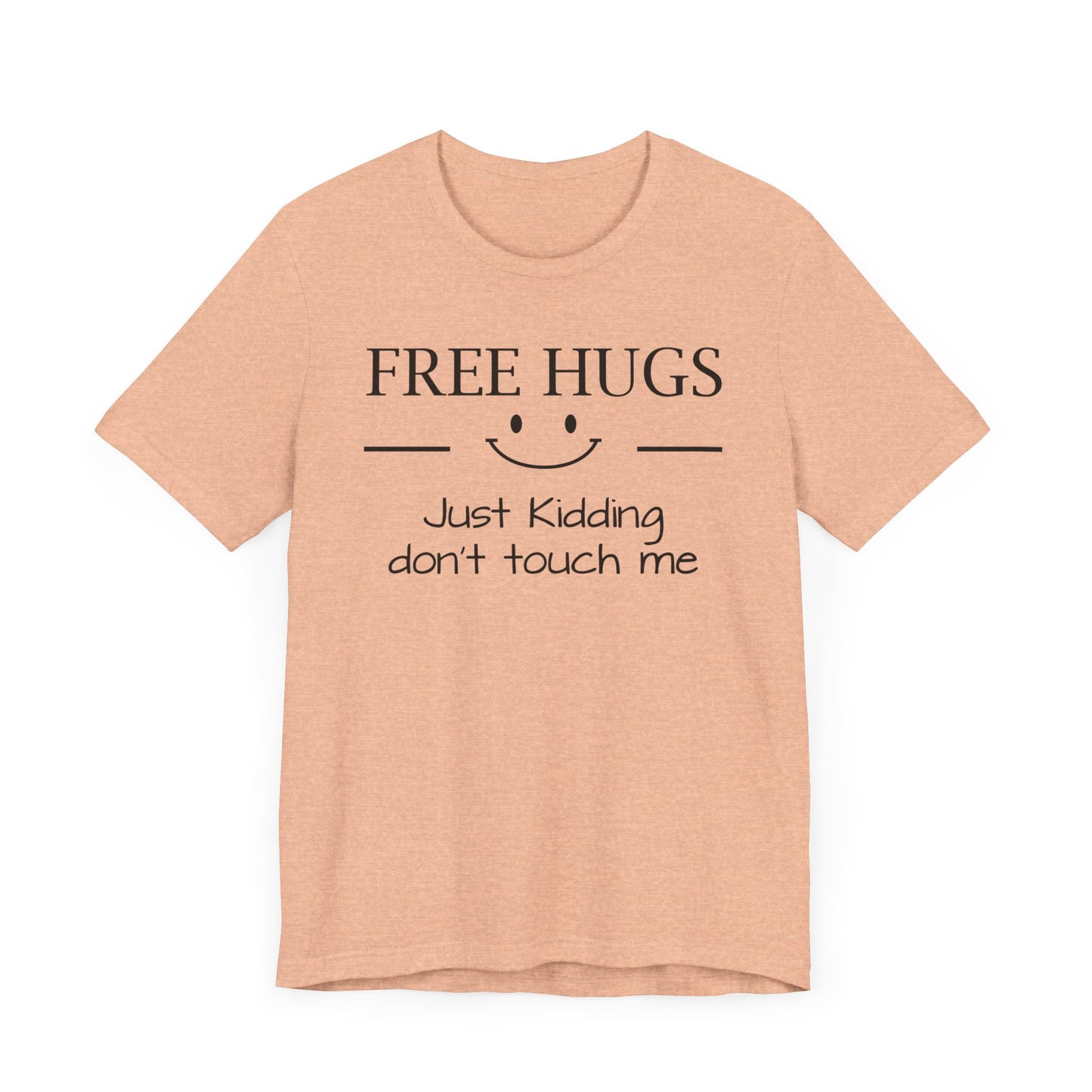 Dad Funny Free Hugs Unisex Jersey Short Sleeve Tee