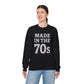 Retro 70s Crewneck Sweatshirt - Made in the 70s - Riff Raff Wear