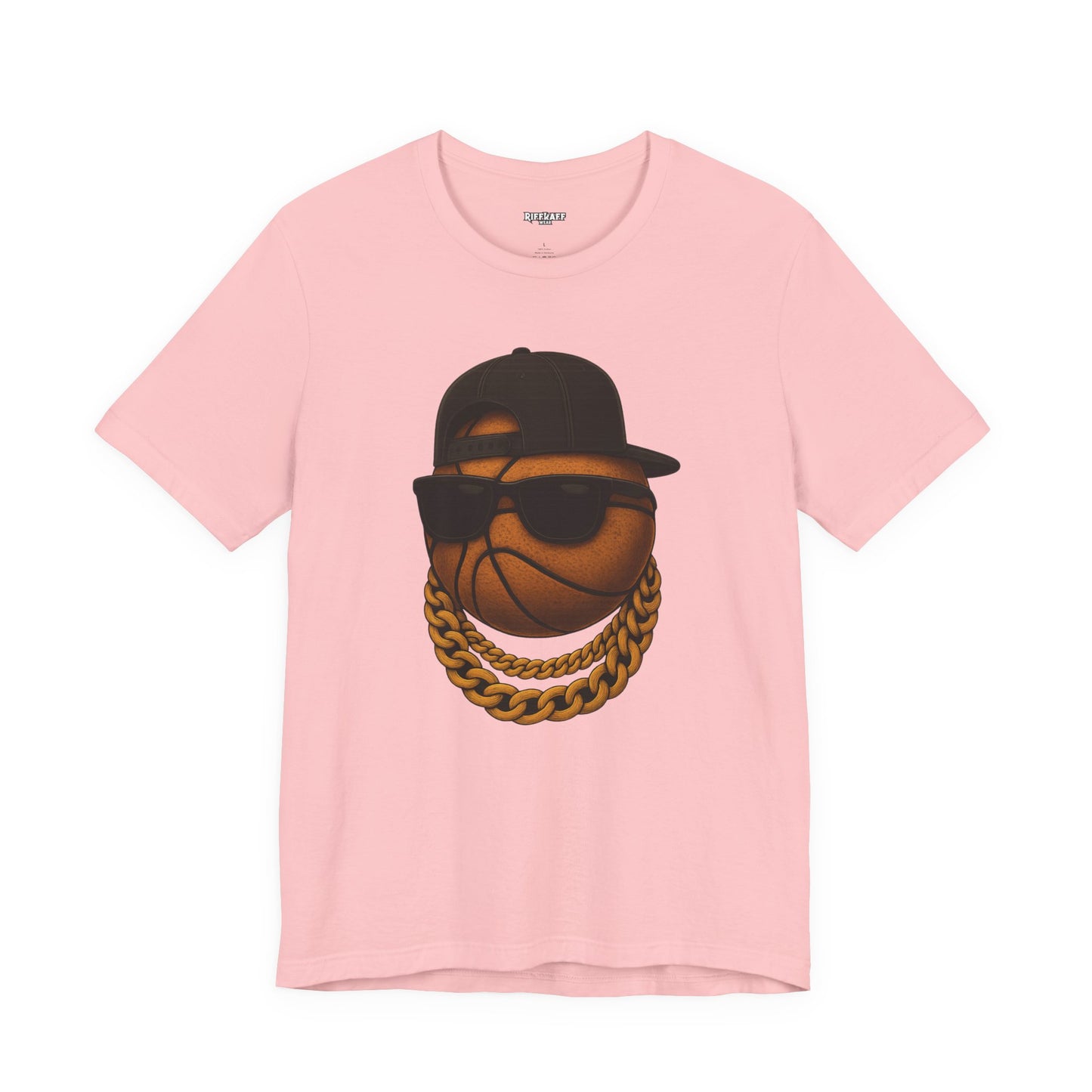Basketball Bling Tee — Cool Hip-Hop Ball Graphic T-Shirt