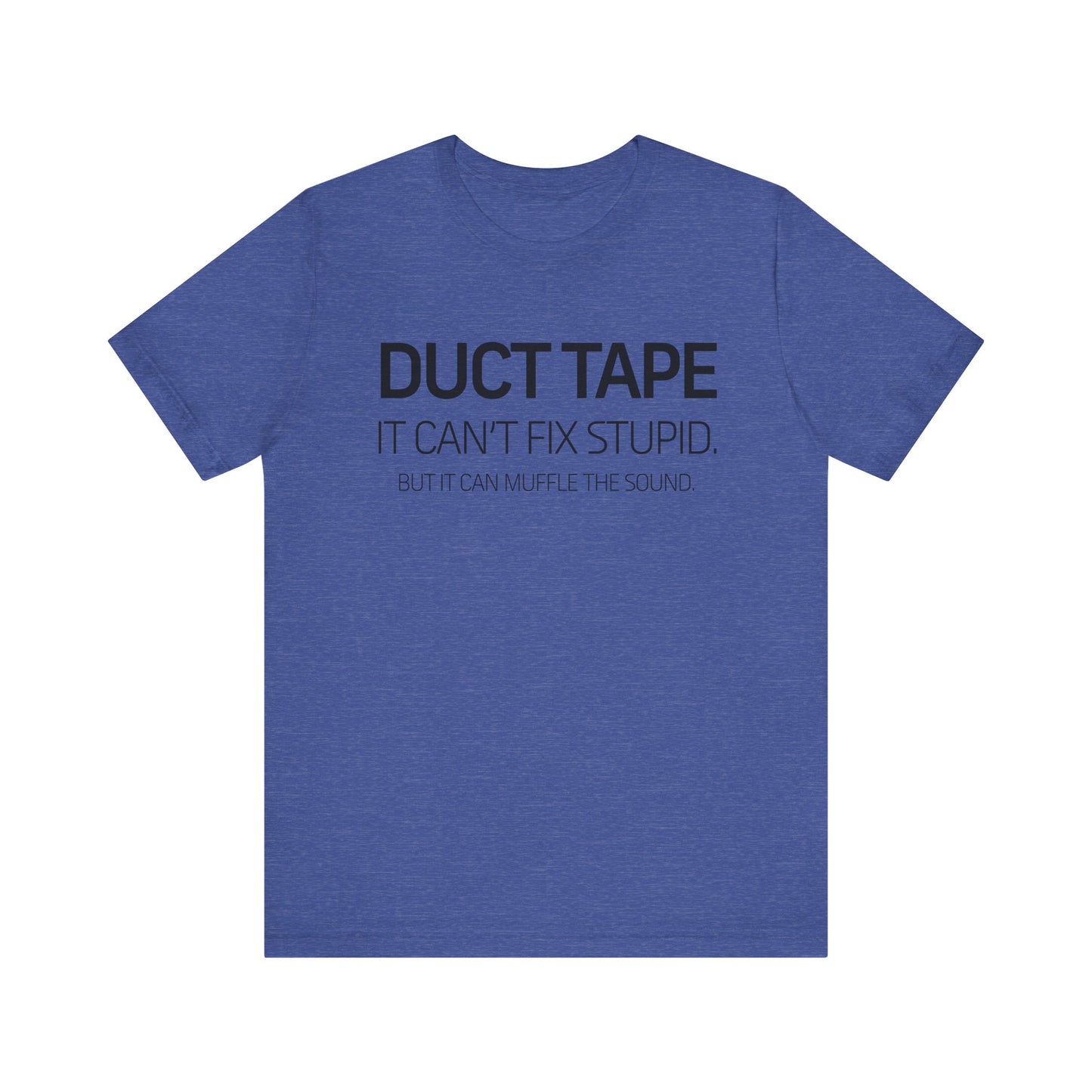 Dad Funny Duct Tape Unisex Jersey Short Sleeve Tee