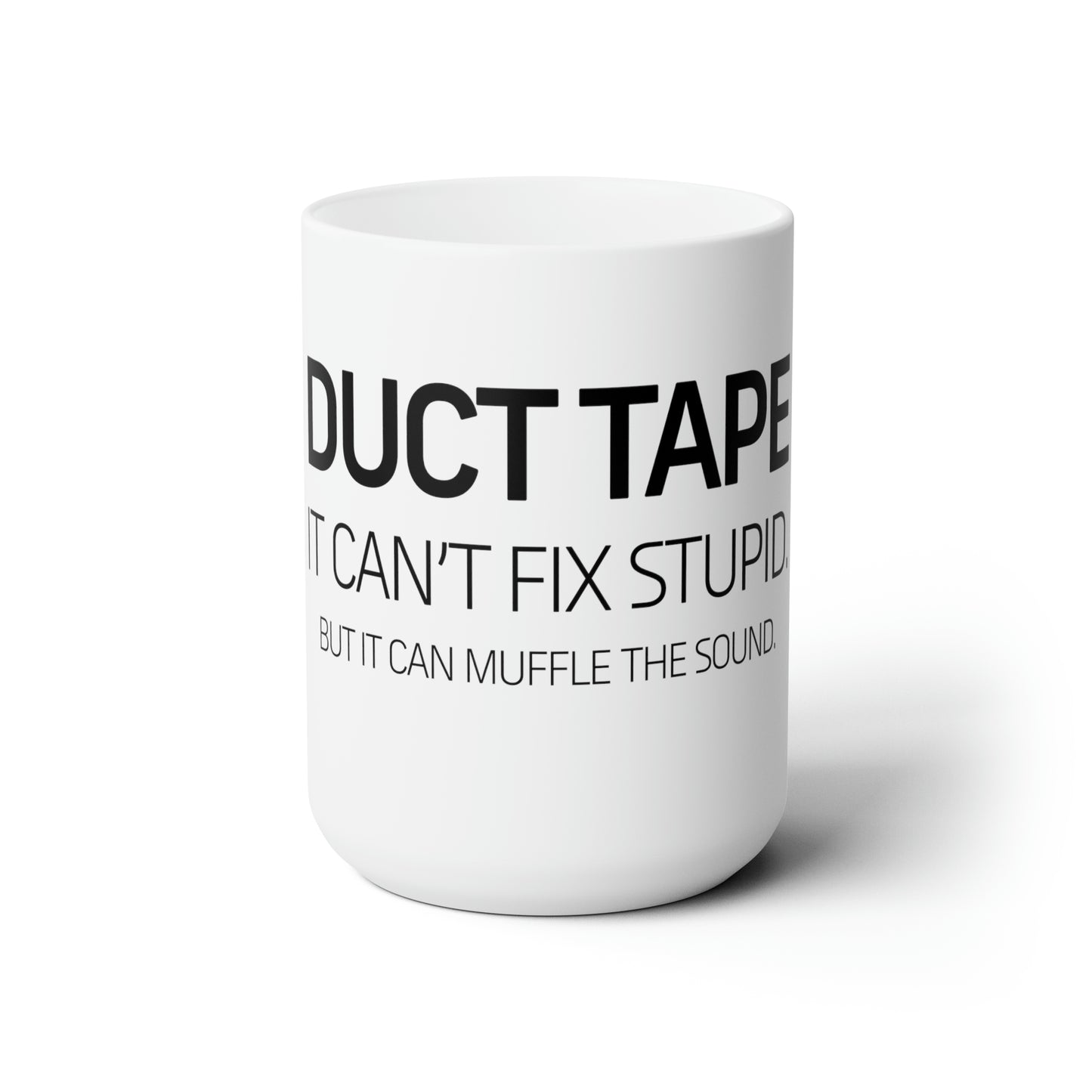 Dad Funny Duct Tape Ceramic Mug 15oz