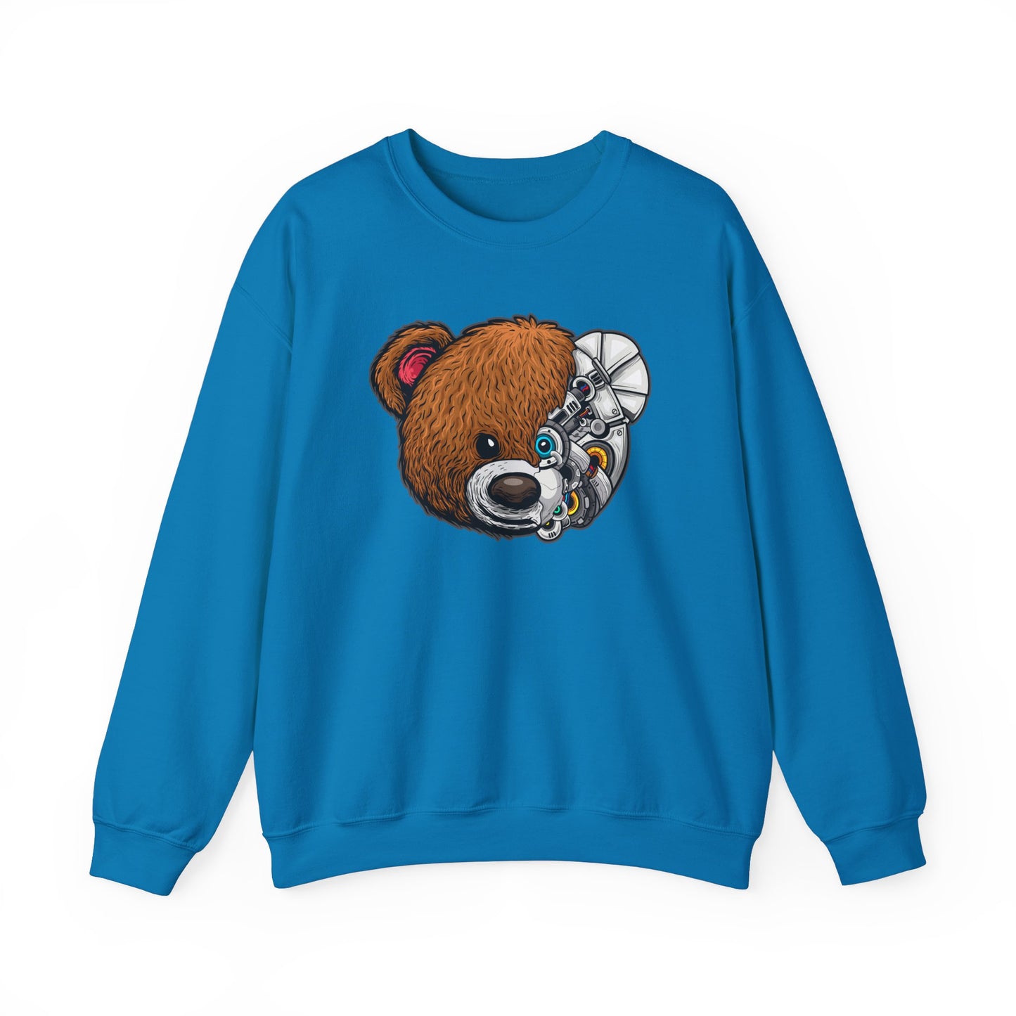 Riff Raff Wear Cyborg Bear Unisex Heavy Blend™ Crewneck Sweatshirt