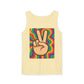 Unisex Peace Sign Tank Top - Vibrant Garment-Dyed Casual Wear - Riff Raff Wear