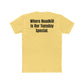 The Screaming Possum Unisex Cotton Crew Tee - Fun & Retro Graphic Shirt - Riff Raff Underground