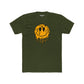 Drippy Smiley Face Tee - Unisex Cotton Crew Tee for Fun, Casual Wear, Trendy Outfit, Unique Gift, Festival Apparel, Streetwear - Riff Raff Wear