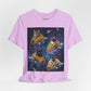 Cat Taco Space Tee  Funny Cosmic Cats in Tacos T-Shirt
