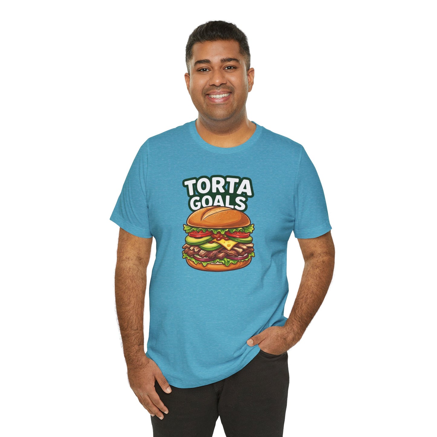 T-Shirt - "Torta Goals" Burger Graphic Tee - Riff Raff Wear