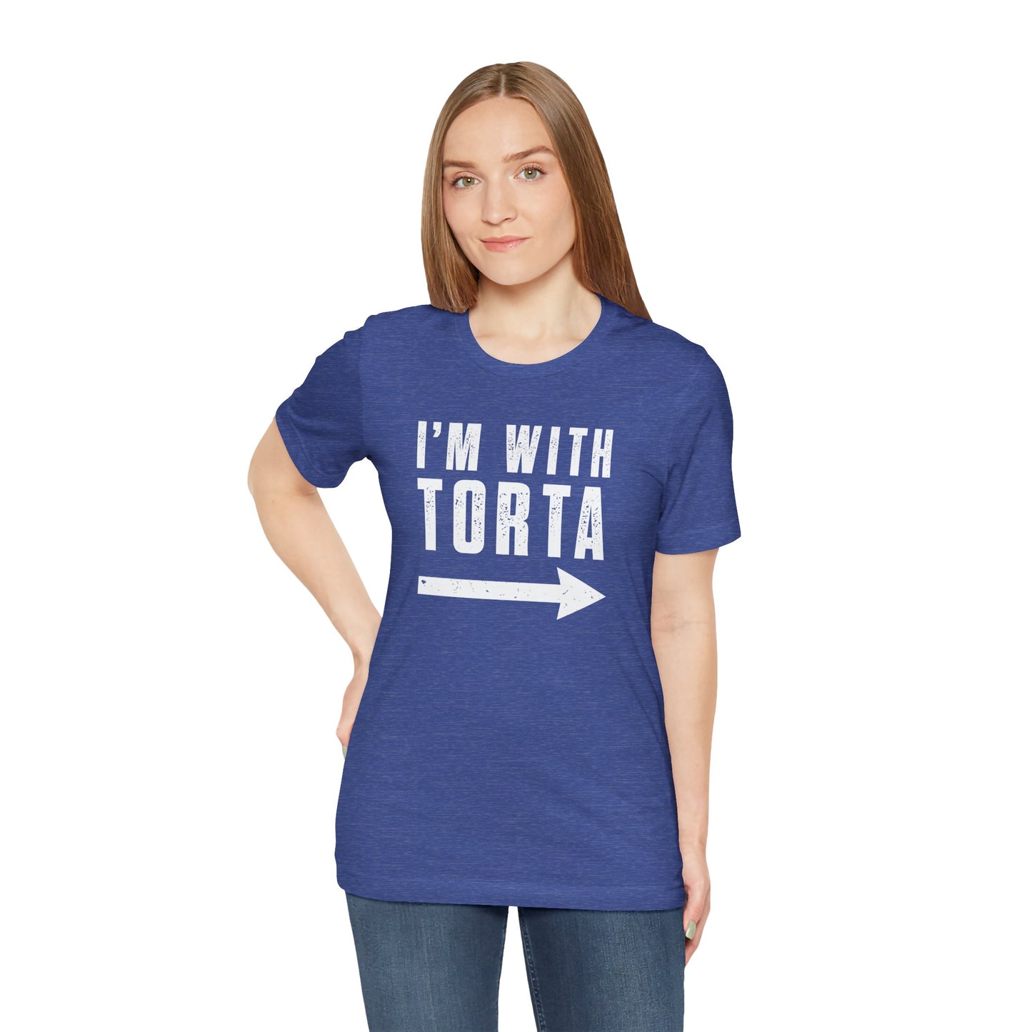 I’m With Torta Arrow Tee - Funny Family/Partner Mexican Food Shirt - Riff Rsff Wear