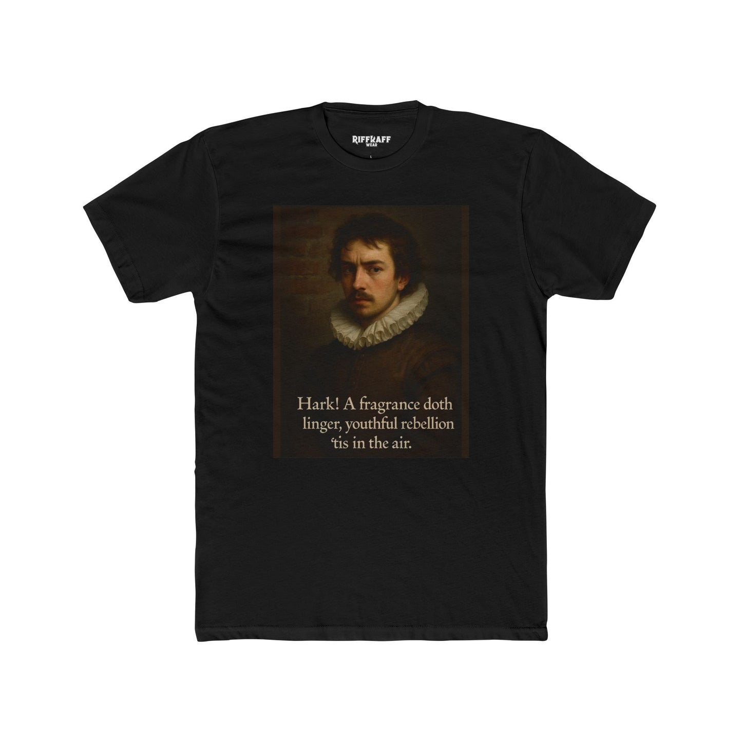 Art-Inspired Unisex Cotton Crew Tee, Casual Wear, Gift for Art Lovers, Vintage - Riff Raff Wear