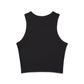 Colorful Bulldog Print Micro Rib Racer Tank Top - Riff Raff Wear