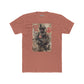 Unisex Cotton Crew Tee - Make Peace Not War Political Art - Riff Raff Wear