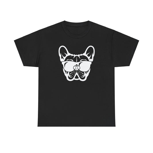 Riff Raff Wear Mr Cool Frenchie Unisex Heavy Cotton Tee